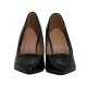 Zapato taco alto negro mujer