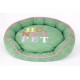 CAMA PARA PERRO VERDE PEQUEÑA