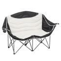 SILLA PARA CAMPING PLAYA DOBLE PLEGABLE CON BOLSO